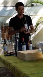 Emmanuel, un excellent sommelier...