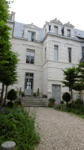 Our front door in Amboise