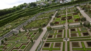 The 'jardin remarquable' at Château de Villandry